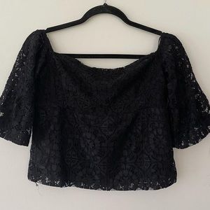 Brand new lace Zara top!